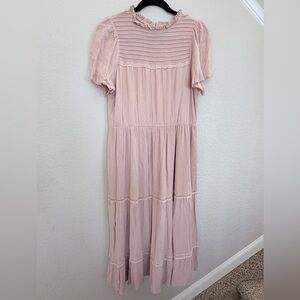 Polagram ruffled maxi dress